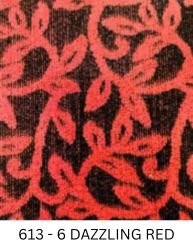 613 - 6 DAZZLING RED